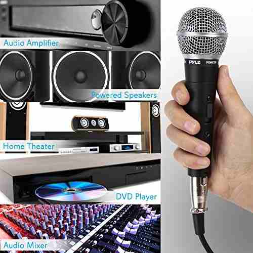 Audio Video Microfono Vocal Dinamico Profesional. Amz