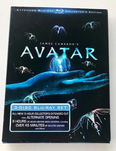 Espectacular Edición De Colección De Avatar 3 Discos