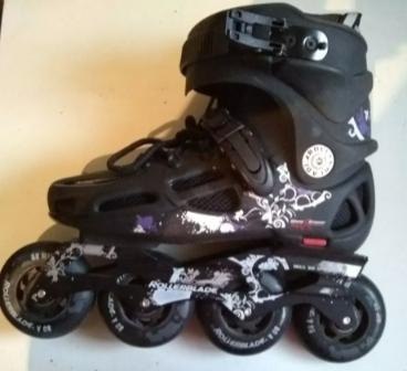 Patines Rollerblade Twiter Negros Alta Gama