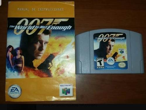 007 The World Is Not Enough N64 Impecable