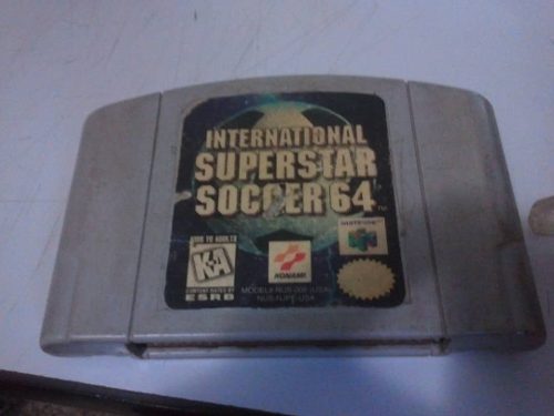 Cassete Nintendo 64 - International Superstar Soccer 64