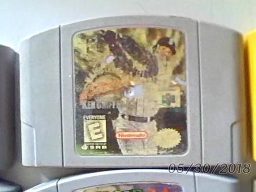 Cassete Nintendo 64 - Major League Baseball Ken Griffey Jr
