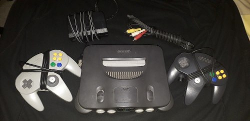 Consola Nintendo 64. 2 Controles + Cables