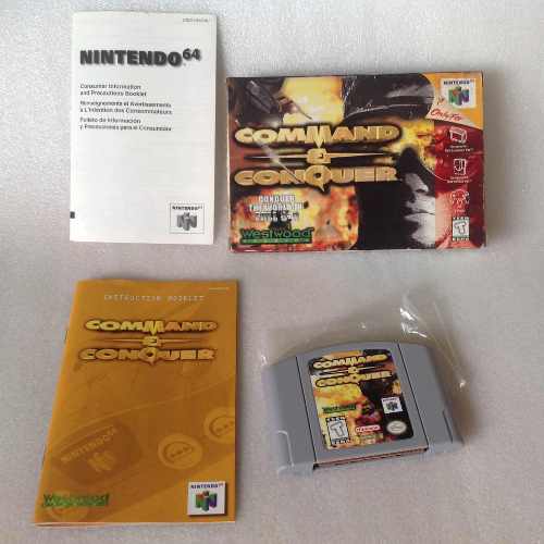 Juego Nintendo 64 - Comand And Conquer