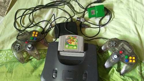 Nintendo 64 (consola+cables+2 Controles+1 Juego)
