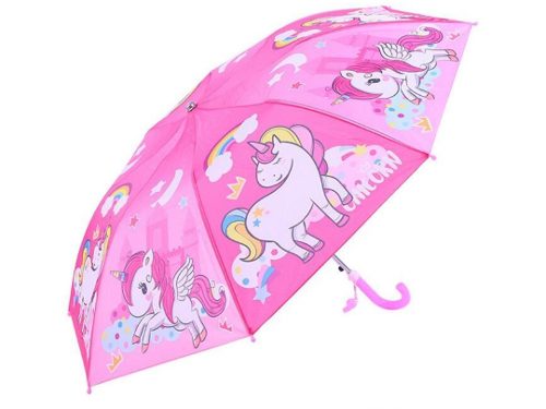 Paraguas Para Niñas Unicornio Impermebles Oferta