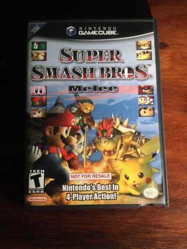Super Smash Bros Melee Juego Original De Nintendo Gamecube