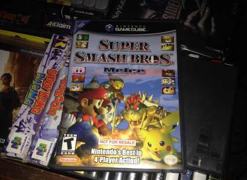 Super Smash Bros Melee Juego Original Para Nintendo Gamecube