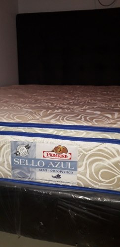 Cama Queen Colchon Paradise 300ver