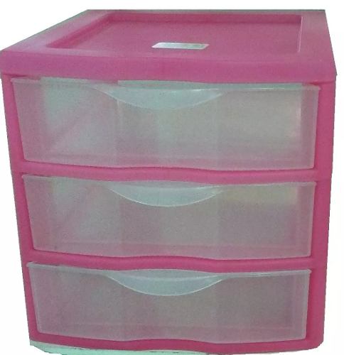 Organizador Plastico 3 Gavetas Apilables