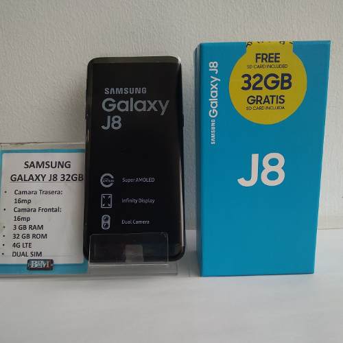 Samsung J8 32gb. Tienda Fisica