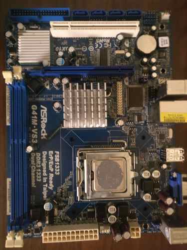 Tarjeta Madre Asrock G41m-vs3 Ddr3