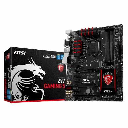 Tarjeta Madre Msi Z97 Gaming5 Con Procesador Intel Pentium