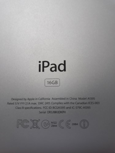 iPad A  Gb Icloud Bloqueado