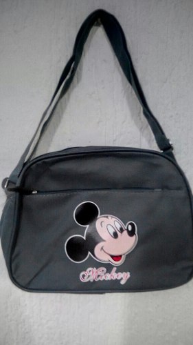 Bolso Escolar Bandolero Cartera Mickey