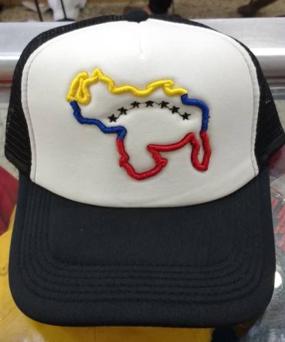 Gorras De Malla Tricolor Venezuela