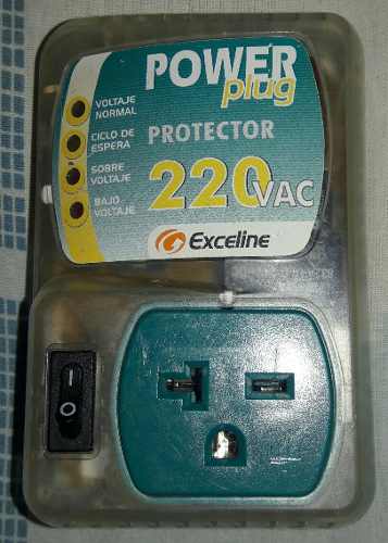 Protector De Voltage Exceline Power Plug 220vac