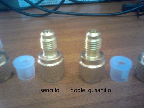 Adactador Conector R A 1/4 Doble Gusanillo
