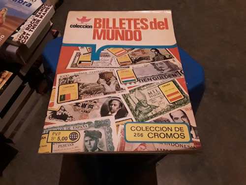 Album Billetes Del Mundo.reyauca  (faltan 14 Barajitas)