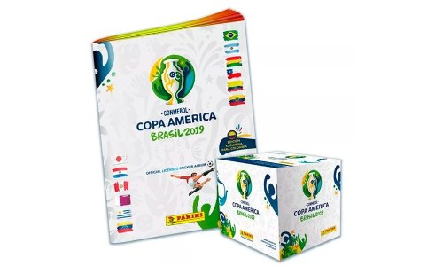 Album Mas Caja De Sobres Panini Copa America Brasil 