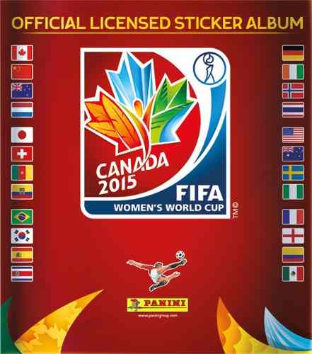 Album Panini Mundial Mujeres Canada 
