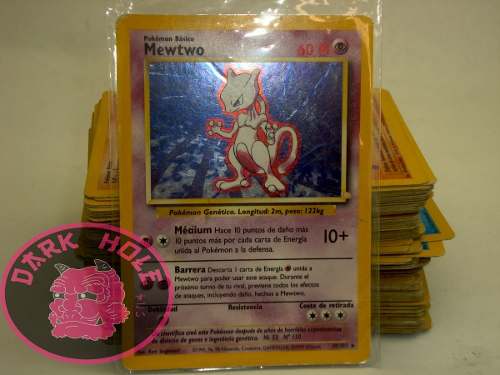 Pokemon: Pack De 60 Cartas Base Set + Mewtwo Rare Base Set