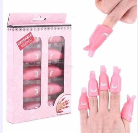 Set De Pinzas Para Remover Esmaltes Oferta