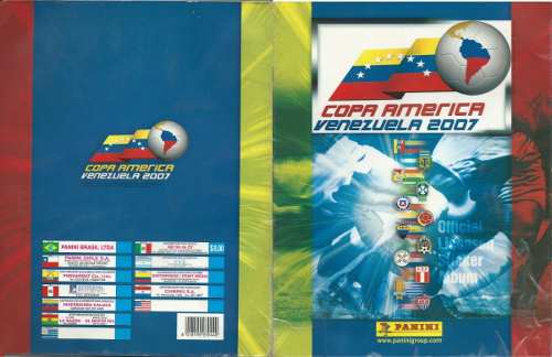 Álbum Panini De La Copa América Venezuela 