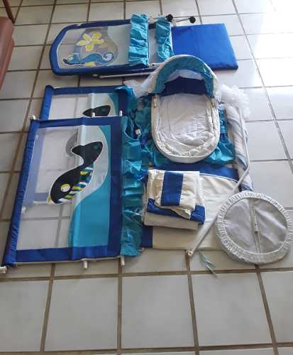 Cama Cuna Corral Para Niño Funcional Como Nueva