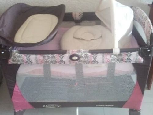 Combo Coche Corral Porta Bebe Graco