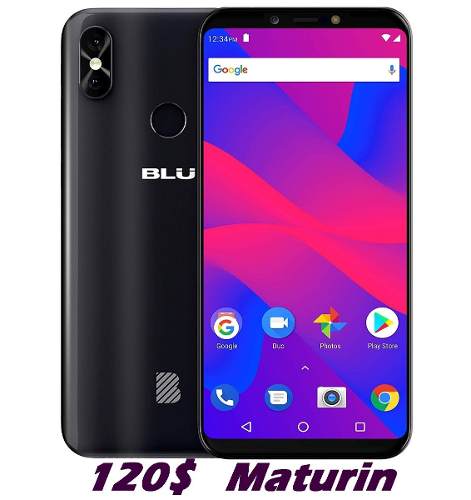 Blu Studio Mega  Huella Dual Camara Dual Sim Android 8.1