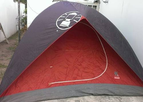 Carpa Coleman Para 5 Personas. 3x3x1.80 Alto.