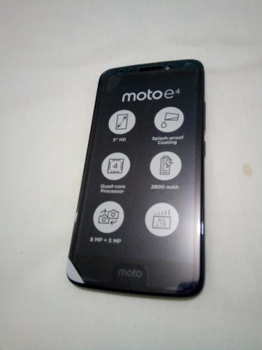 Celular Moto E4 S/ Huellas 2 Giga Ram 16 Gb Memoria Cámara