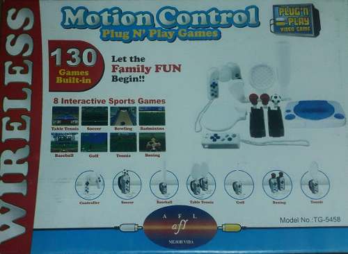 Consola De Juegos Wi Interactivo Motion Wireless Nintendo
