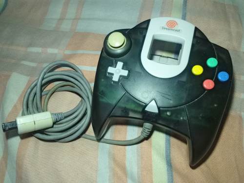 Control Sega Dreamcast Original Negro Traslucido