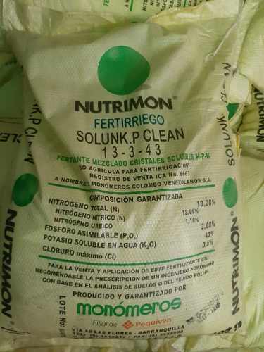 Fertilizante Cathequim Urfos44 Npk Nutrimon Carbovit Edafico