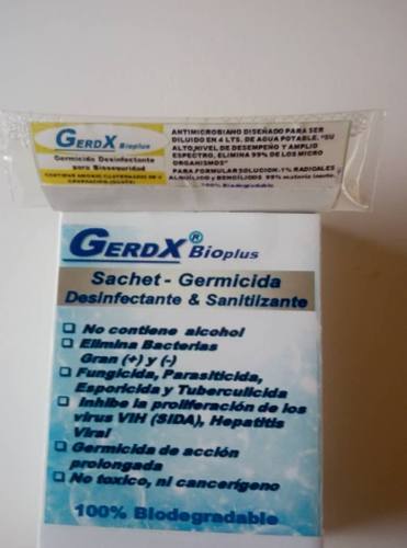 Gerdex Gerdx Bioplus Desinfectante De Alto Nivel Concentrado