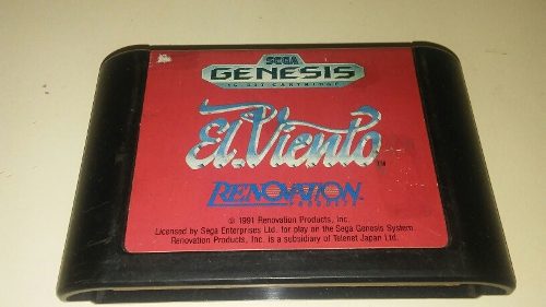 Juego Sega Génesis Original El Viento