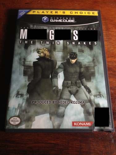 Metal Gear Twin Snakes Juego Original Nintendo Gamecube