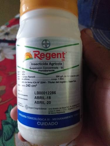 Regent De Bayer Insecticida. Especial Para Chiripas, Y Cucar