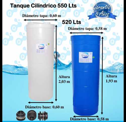 Tanques Cilíndricos Para Apartamentos 520 Litros