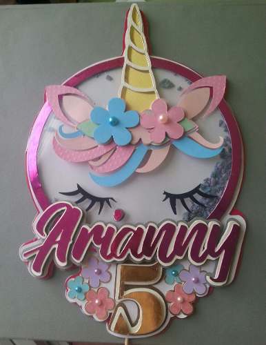 Toppers Para Tortas Personalizados