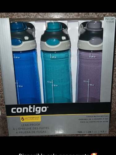 Vasos Contigo Tripack 24onz