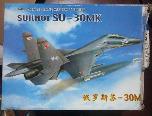 Avión Suhkoi 30mk, Esc 1:48 Hobby Boss