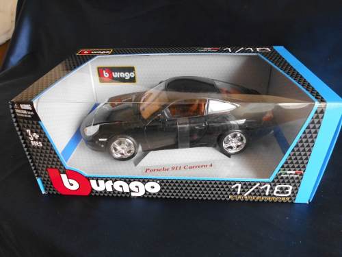 Bburago Porsche 911 Carrera , Negro. Nuevo!!