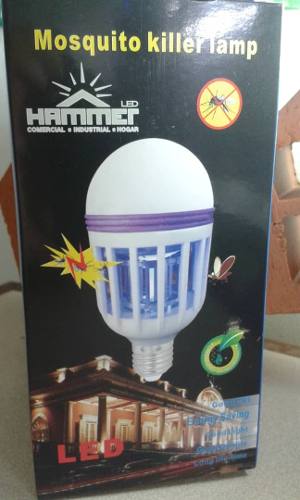 Bombillo Led Mata Zancudo Marca Hammer