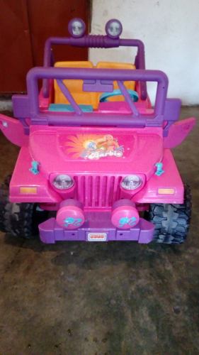 Carro Barbie Jeep De Bateria