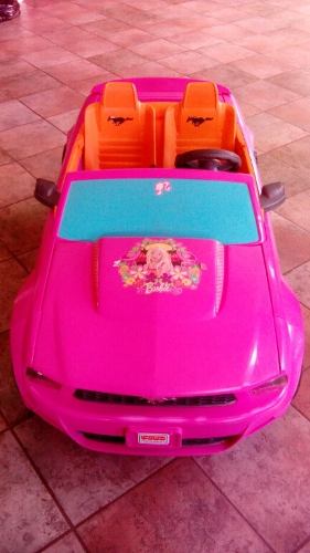 Carro Mustang Barbie