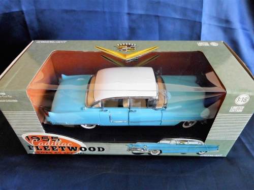 Greenlight  Cadillac Fleetwood, 1:18, Azul, Nuevo!!!