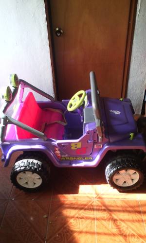 Jeep Power Whell Ficher Price Barbie A Bateria